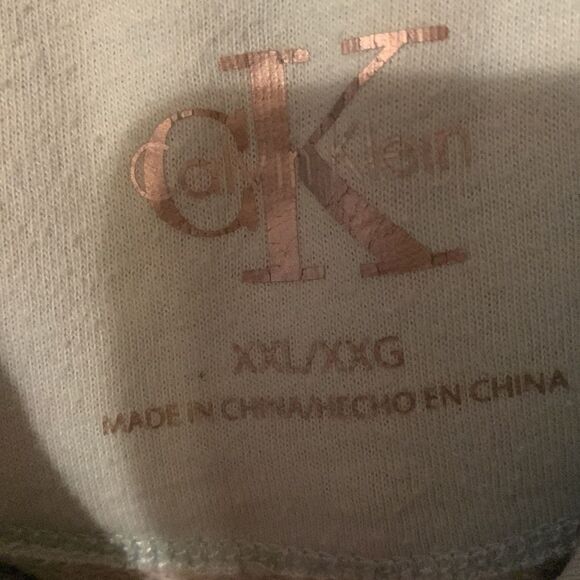 Calvin Klein Performance light blue pullover hoodie - Picture 4 of 8